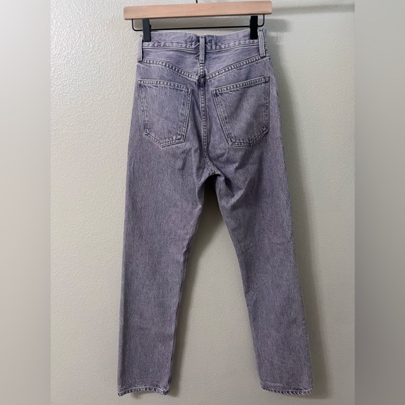 Agolde 90’s Pinch Waist Jean Ashberry Purple Size 23 - Picture 6 of 14